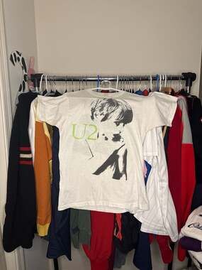 Vintage 1983 U2 Boy Album Promo T-Shirt Screen Stars Single Stitch